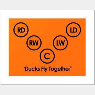 Ducks Fly Together Posters and Art